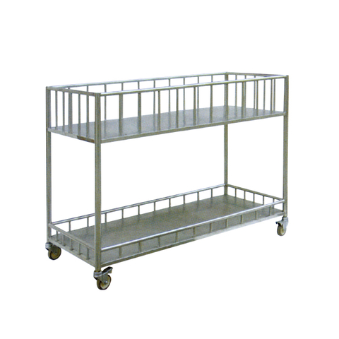 Stainless Steel Double-Decker Baby Carrying Stroller