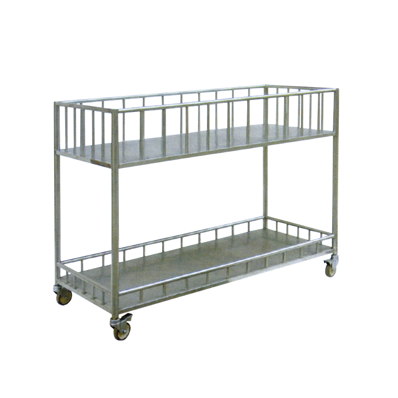 Stainless Steel Double-Decker Baby Carrying Stroller