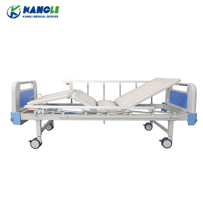 Composite Headboard Two-Function Manual Hospital Bed
