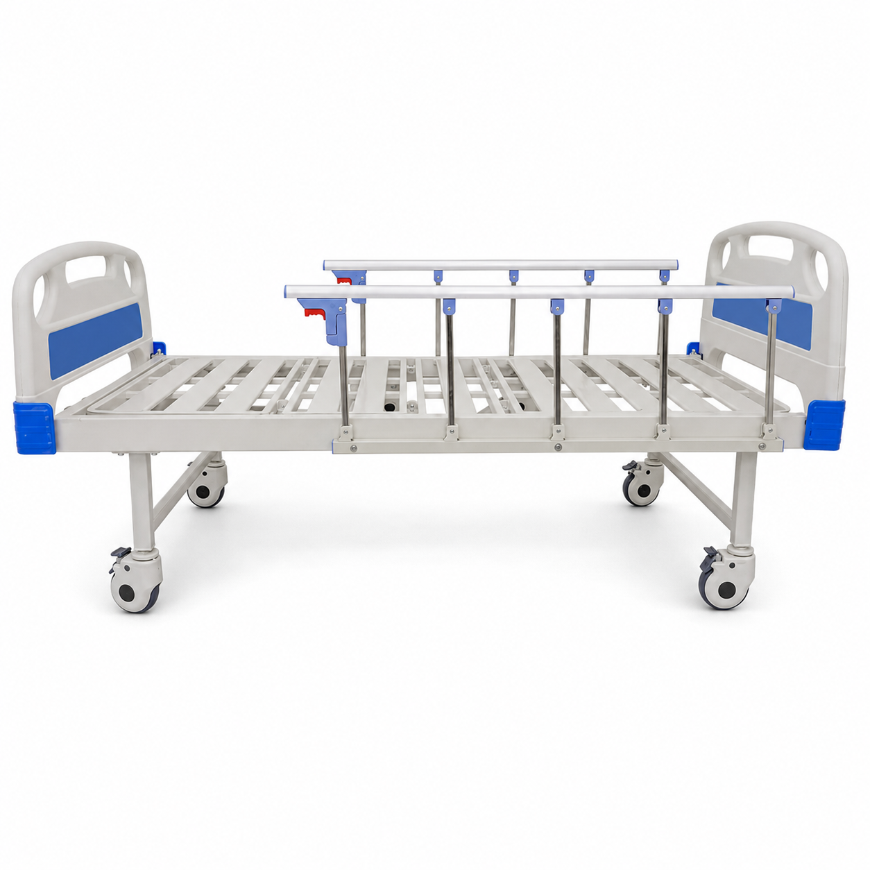 Strip Steel Two-Function Manual Hospital Bed