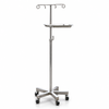 Stainless Steel IV Stand with Tray