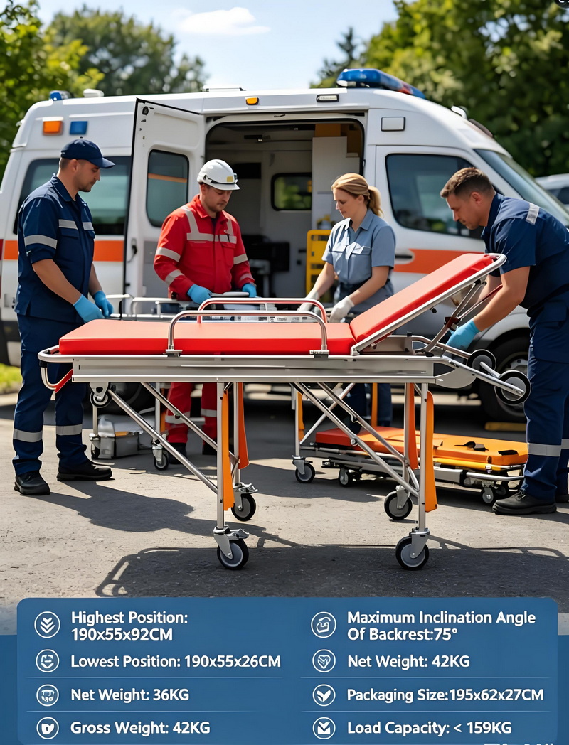 QT-A1 Ambulance Stretcher (3)