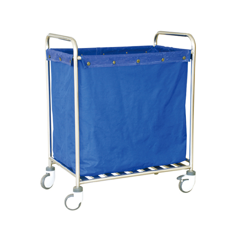 Stainless Steel Laundry Bag Cart