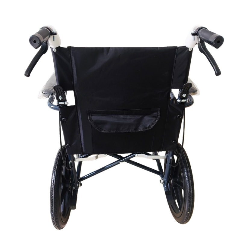 Carbon Steel Manual Wheelchair 16''