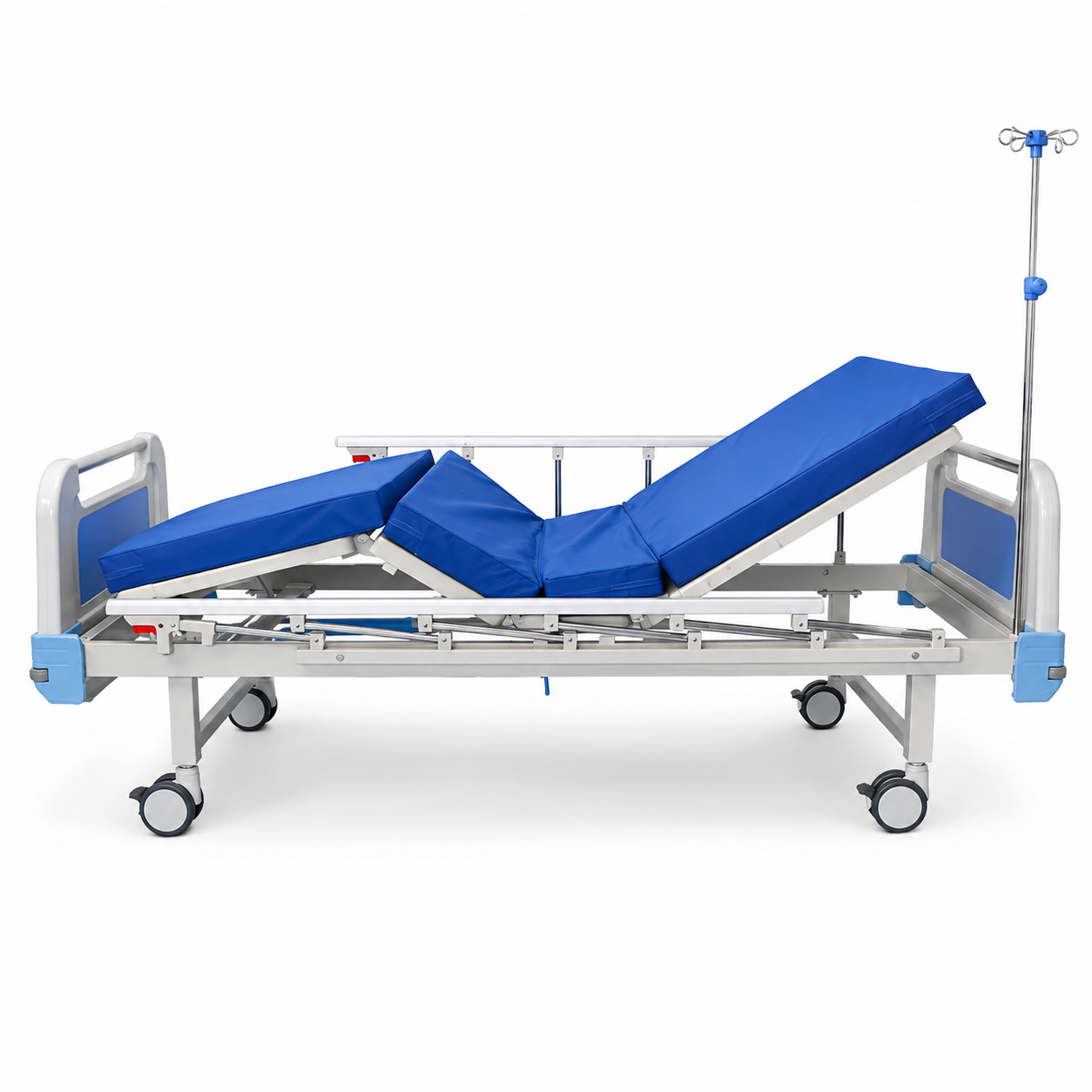 Composite Headboard Two-Function Manual Hospital Bed
