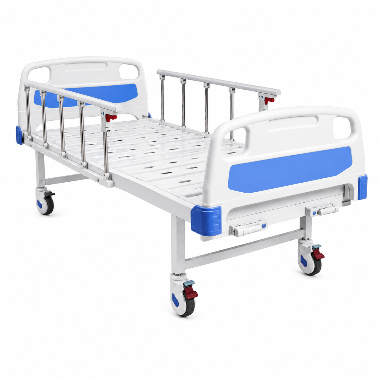 ABS headboard slat surface double rocking bed inclined side