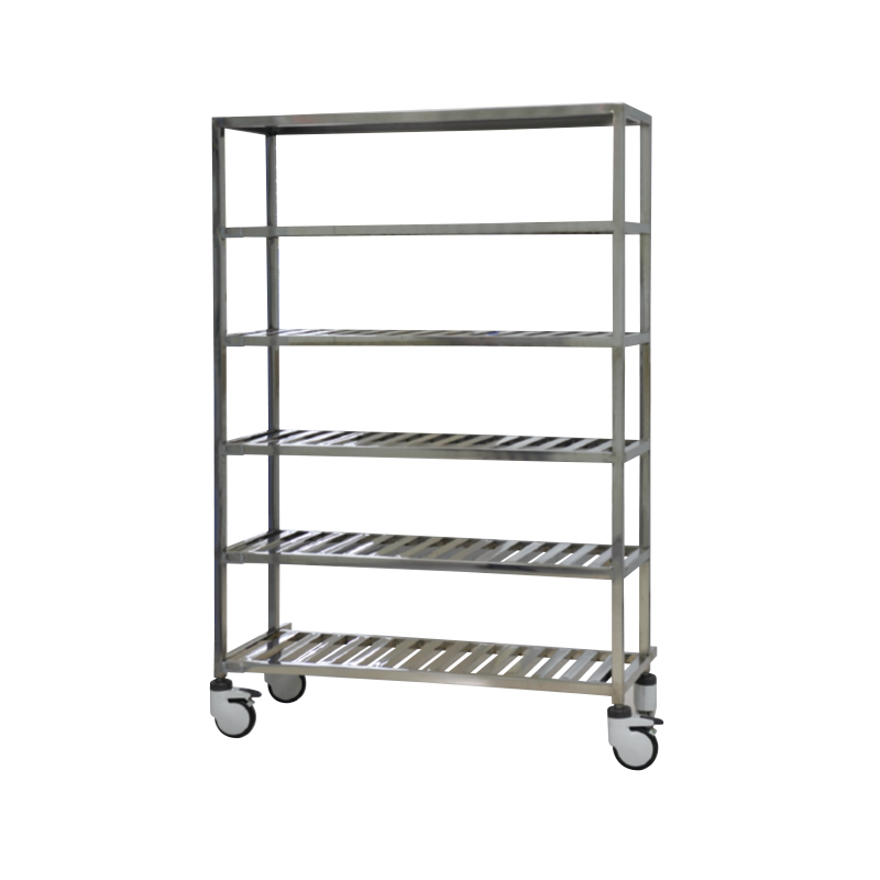 Stainless Steel Five-Layer Instrument Trolley