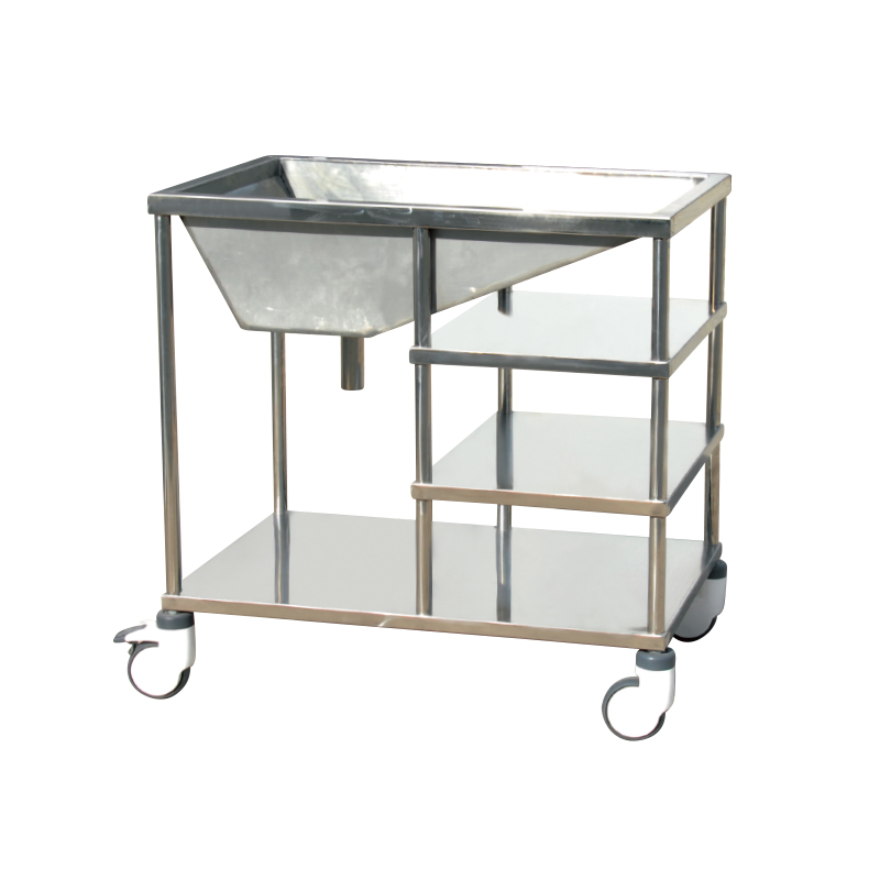 Stainless Steel Debridement Trolley