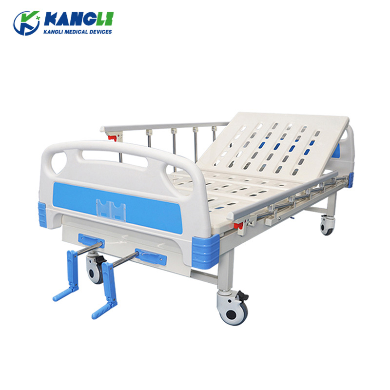 Integrated Stamping Two-Function Manual Hospital Bed Abs Cranks