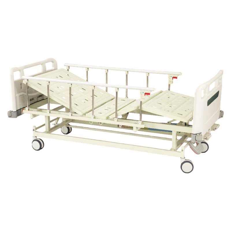 Integrated Stamping Two-Function Manual Hospital Bed