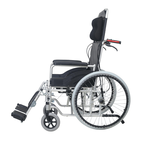 Aluminum Alloy Full Reclining Wheelchair