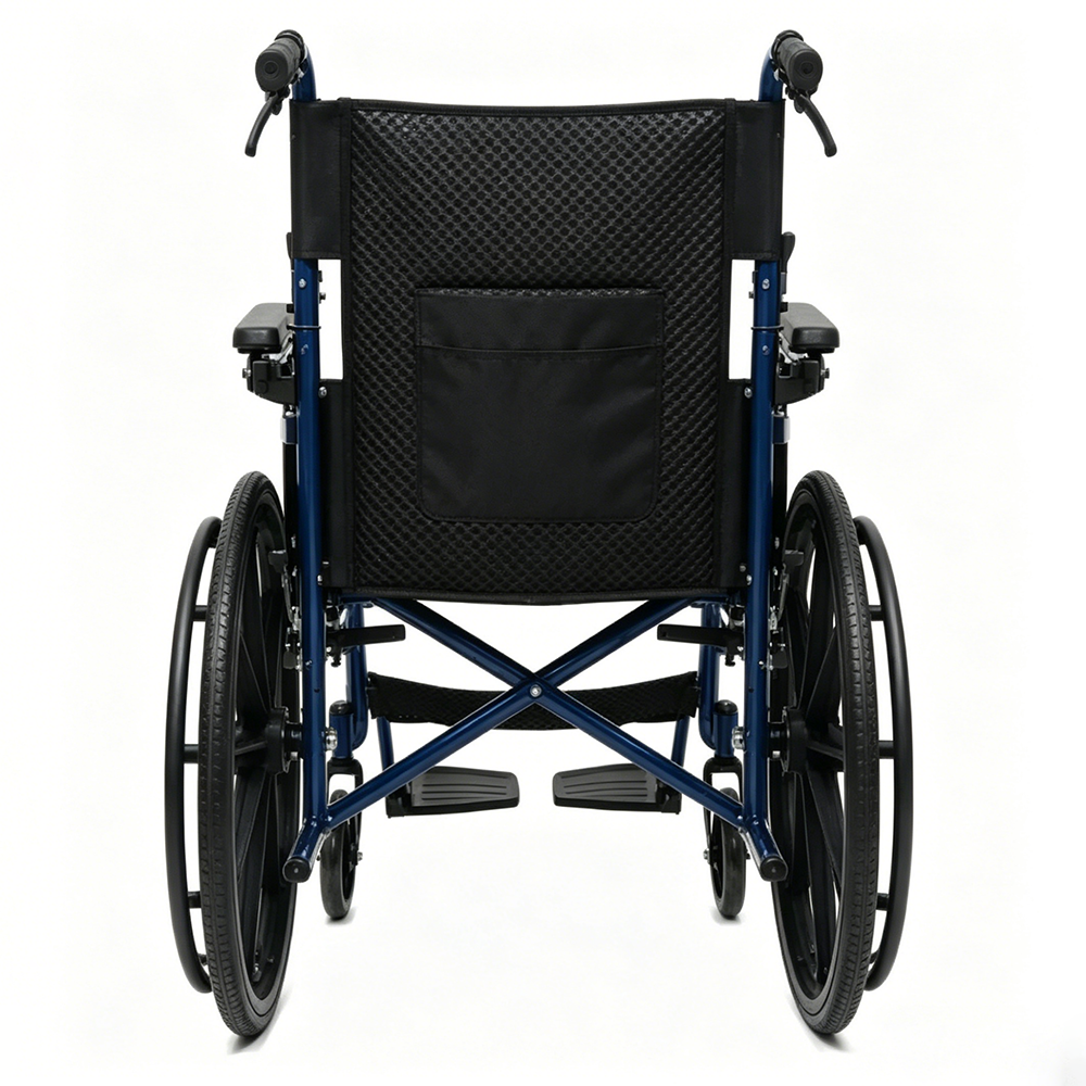 20-Inch Soft Seat Manual Wheelchair