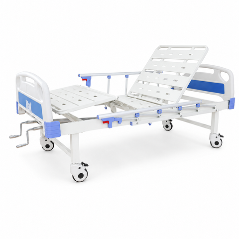 Punching Of Strip Steel Two-Function Manual Hospital Bed